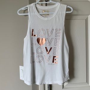 Spiritual Gangster Rose Gold Love Tank